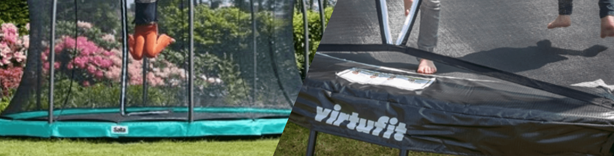 Virtufit vs Salta trampoline vergelijking 2026