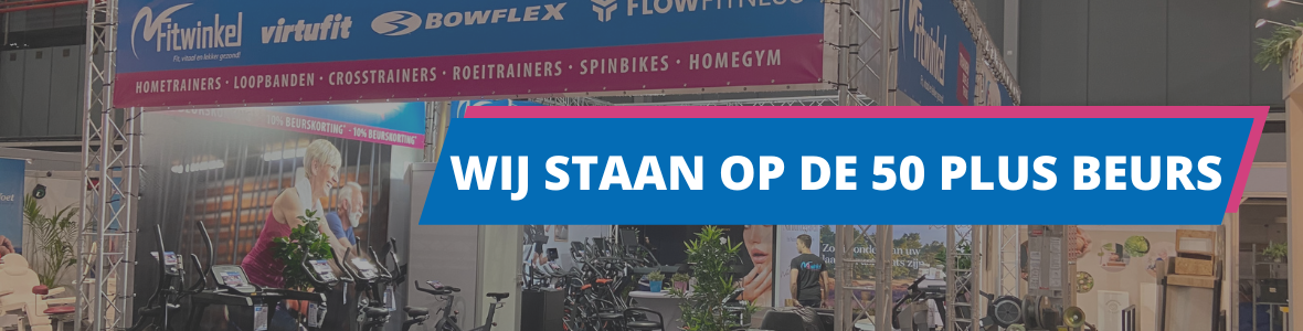 Wij staan op de 50PlusBeurs! Ontdek onze nieuwste producten!