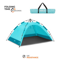 NILS Pop-up Strandtent - Blauw