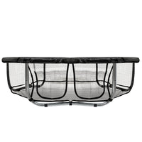 VirtuFit Trampolinerok met Opbergvak - Veiligheidsnet - 366 cm