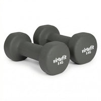 VirtuFit Vinyl Dumbbell Set Pro - 2 x 5 kg - Hoofdafbeelding