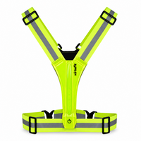 VirtuFit Reflecterend Veiligheidsvest met LED - Verlicht Hardloopvest