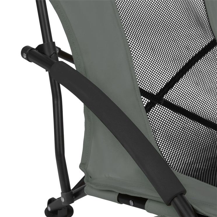 VirtuFit Strandstoel opvouwbaar - Campingstoel - Grijs - Tweedekans