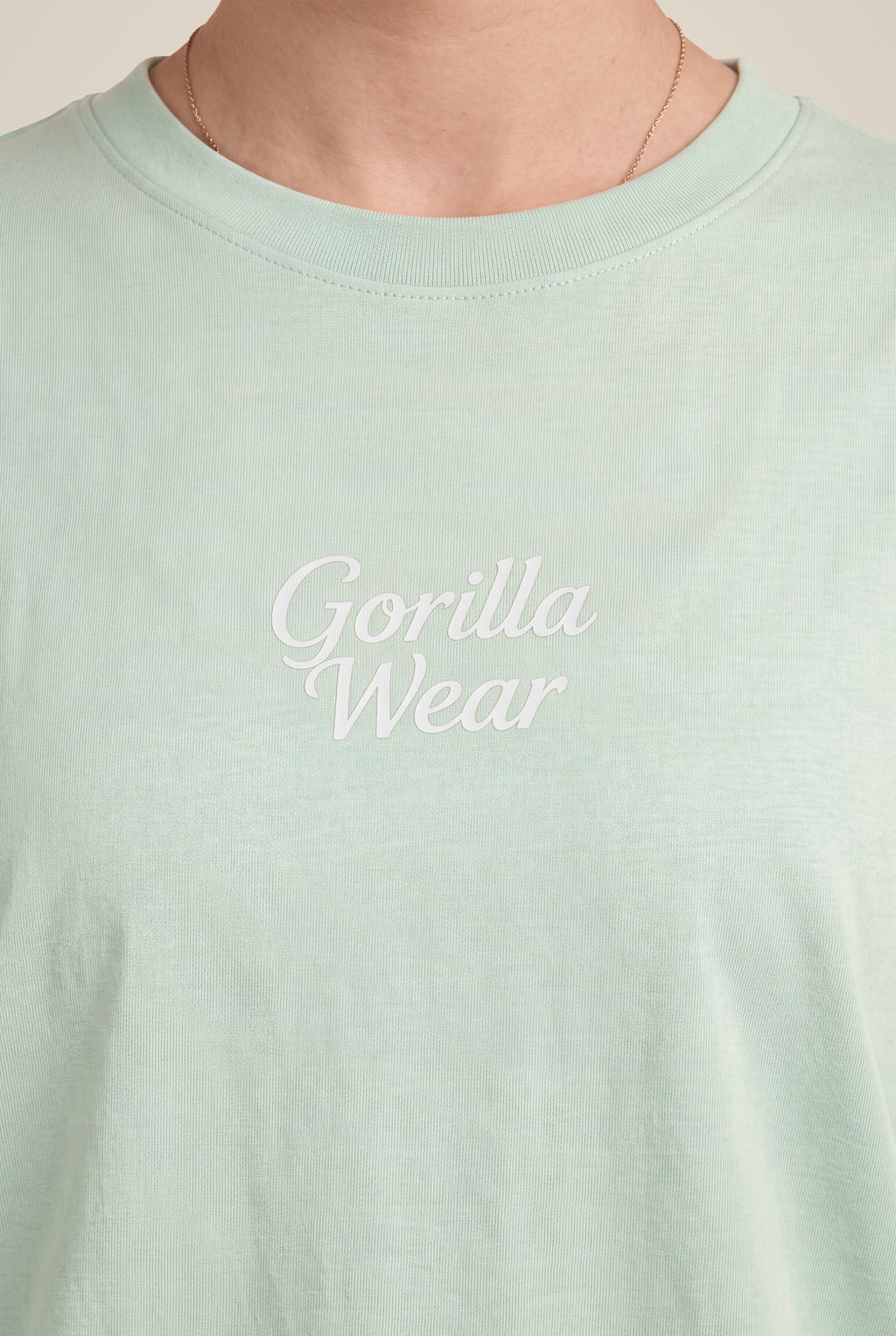 Gorilla Wear Vienna Oversized T-shirt - Lichtgroen