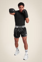 Gorilla Wear Tacoma Fighting Shorts - Zwart/Wit