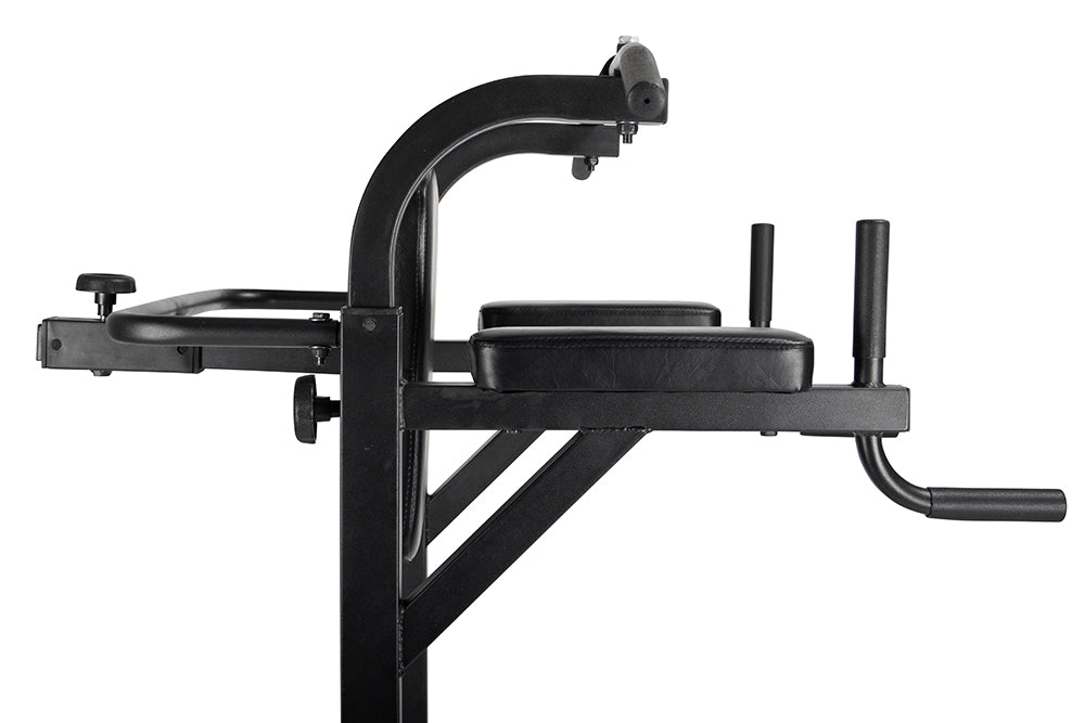 VirtuFit Verstelbare Power Tower - Pull Up & Dip Station - Tweedekans