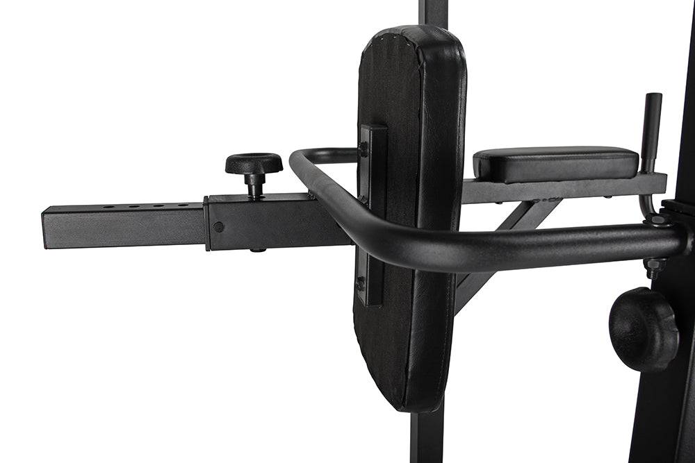 VirtuFit Verstelbare Power Tower - Pull Up & Dip Station - Tweedekans