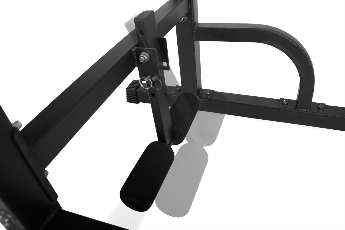 VirtuFit Verstelbare Power Tower - Pull Up & Dip Station - Tweedekans