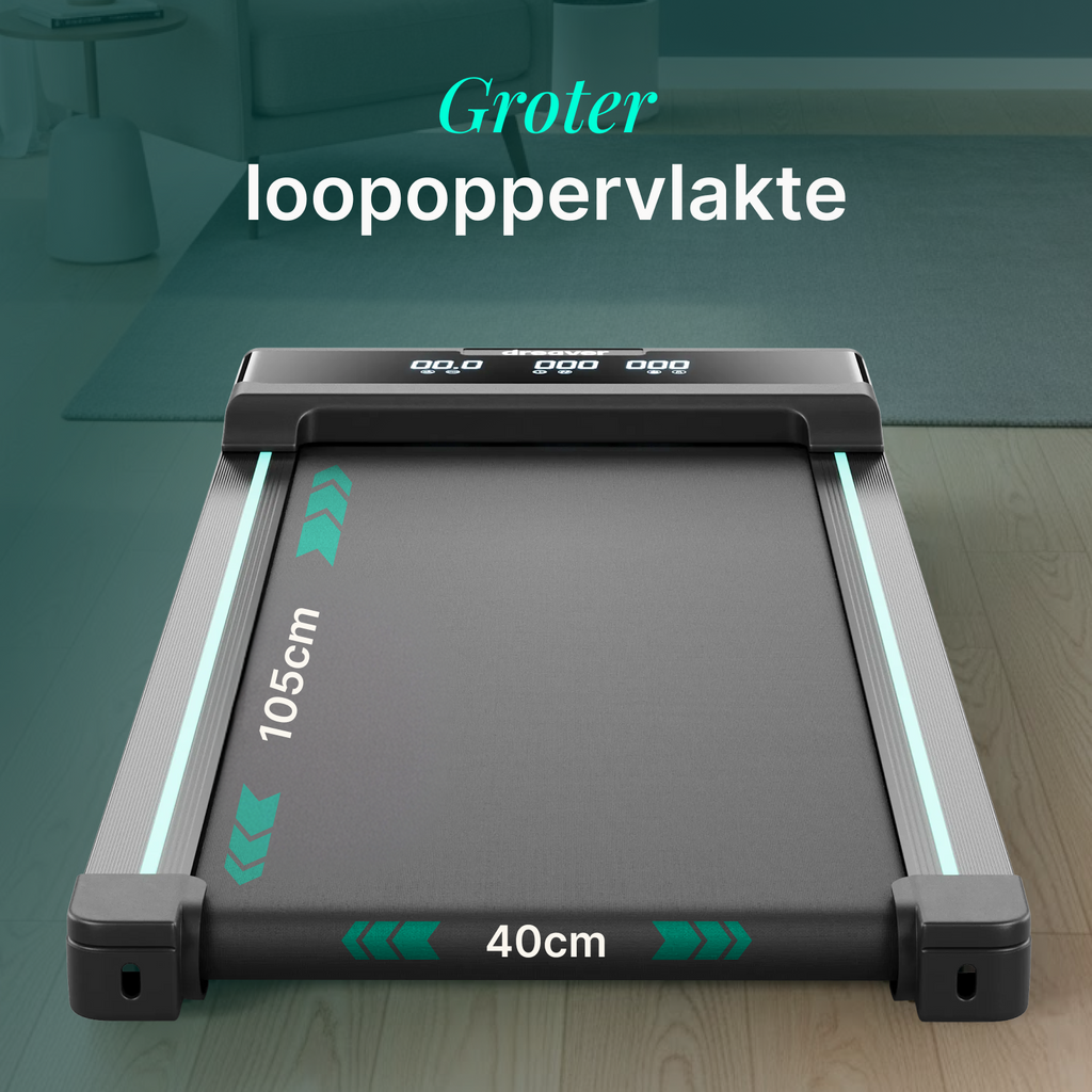 Dreaver Elevate One Walking Pad - met Stappenteller - Tweedekans