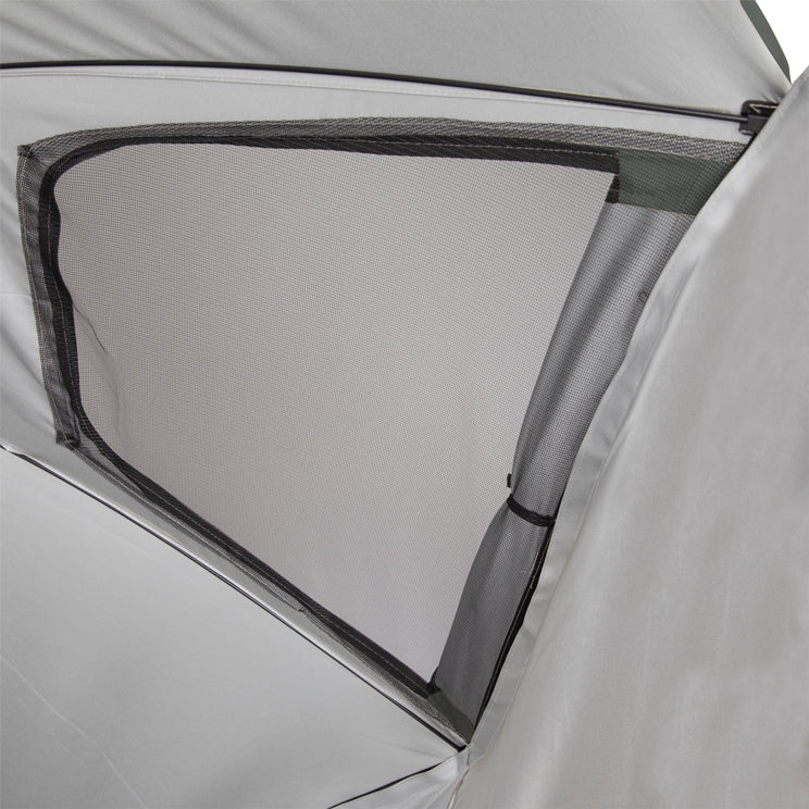 VirtuFit Strandparasol Premium - Windscherm - Strandtent - 200 cm - Grijs - Tweedekans