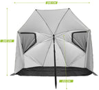 VirtuFit Strandparasol Premium - Windscherm - Strandtent - 200 cm - Grijs - Tweedekans