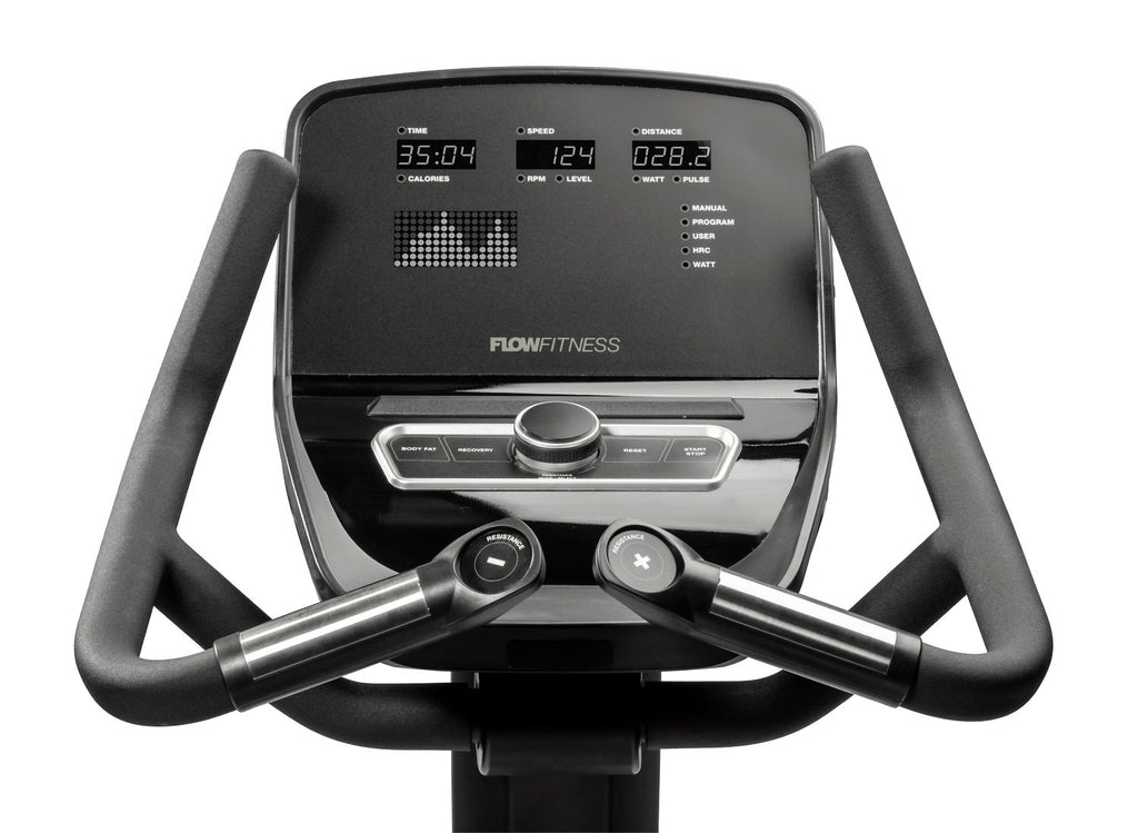Flow Fitness Pro UB5i Upright Bike Hometrainer - Tweedekans