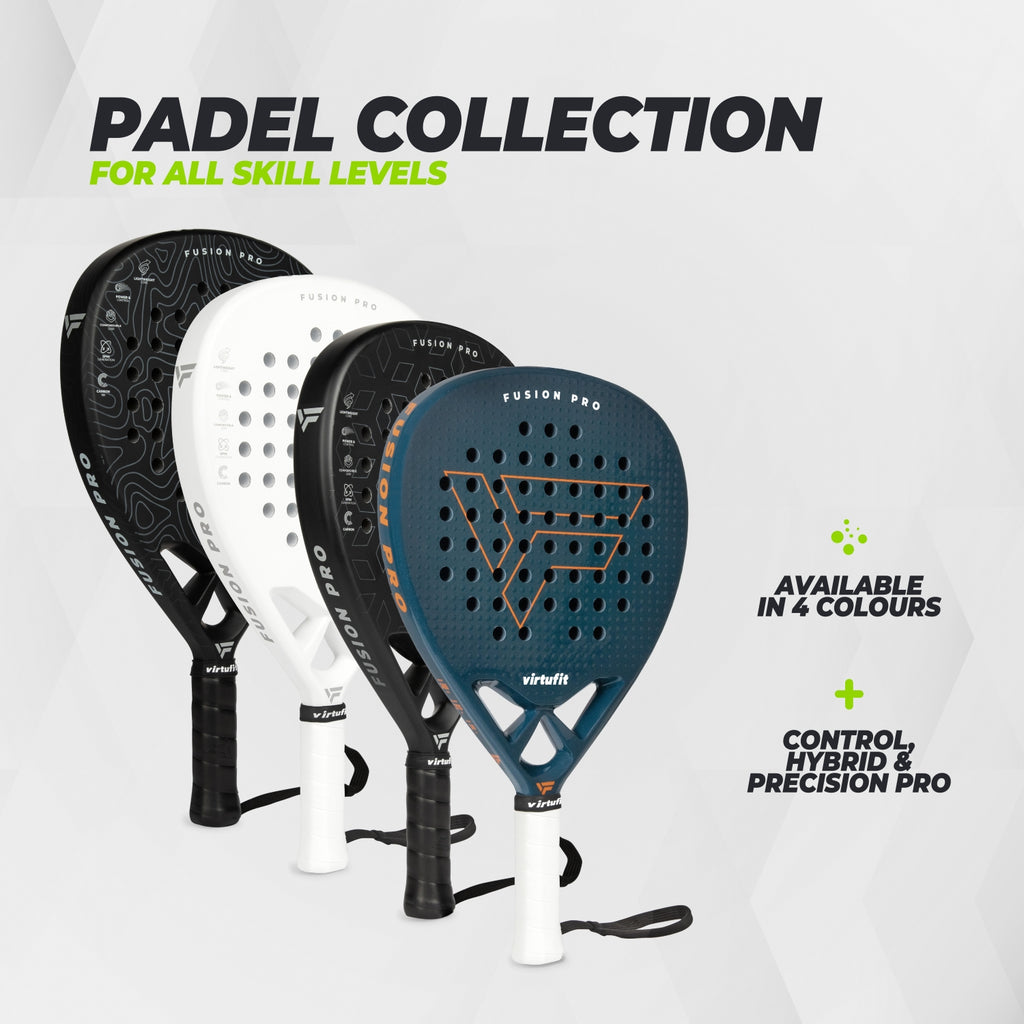 VirtuFit Fusion Pro Padel Racket - Deep Teal