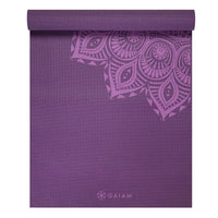 Gaiam Yogamat  - 6 mm - Purple Mandala