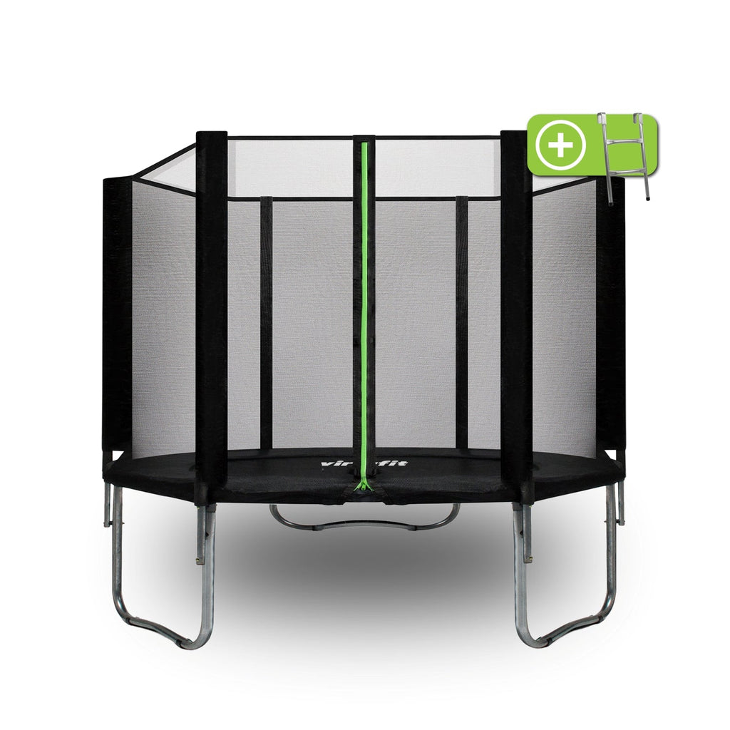 VirtuFit Trampoline met Veiligheidsnet - Zwart - 305 cm - Tweedekans
