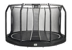 Salta Premium Ground Trampoline met Veiligheidsnet - 396 cm - Zwart