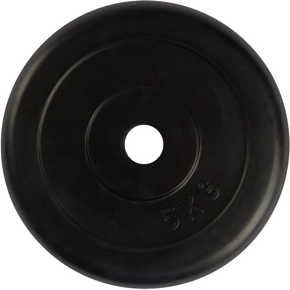 VirtuFit Rubberen Halterschijf - Halter gewicht - 30 mm - 5 kg - Tweedekans