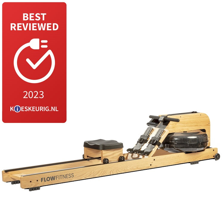 Flow Fitness Perform W9i Oak Roeitrainer - Doos 1/2 - Hoofdafbeelding