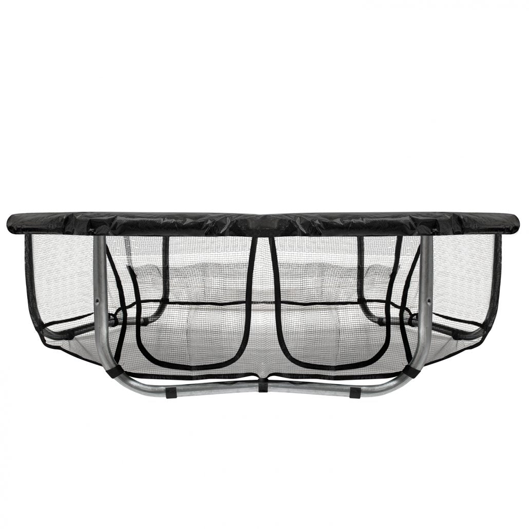 VirtuFit Trampolinerok met Opbergvak - Veiligheidsnet - 213 x 305 cm - Tweedekans