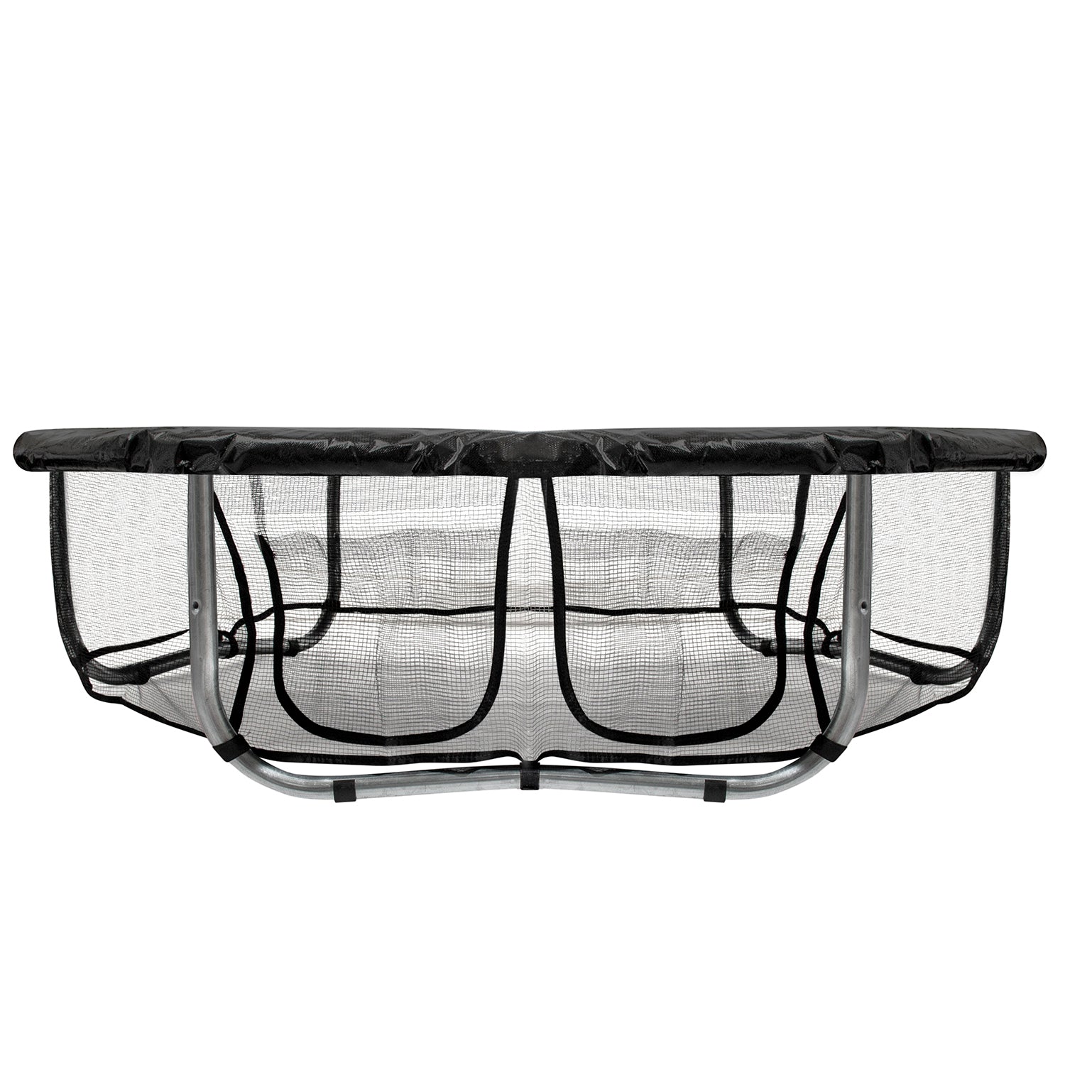 VirtuFit Trampolinerok met Opbergvak - Veiligheidsnet - 366 cm - Tweedekans