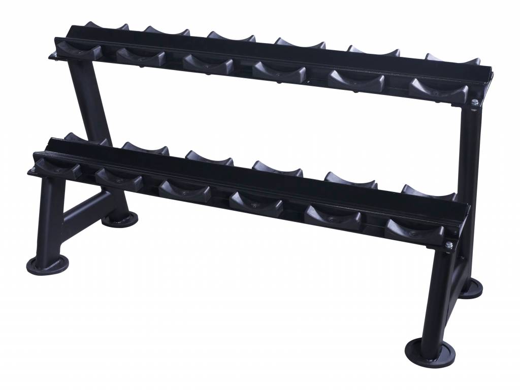 Lifemaxx LMX Dumbbellrack 20 Sets - Zwart