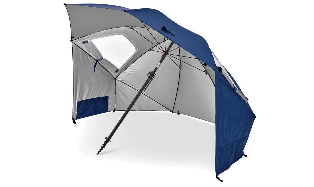 Sport-Brella Premiere Strandtent - Windscherm - Parasol - Blauw - 2ekans