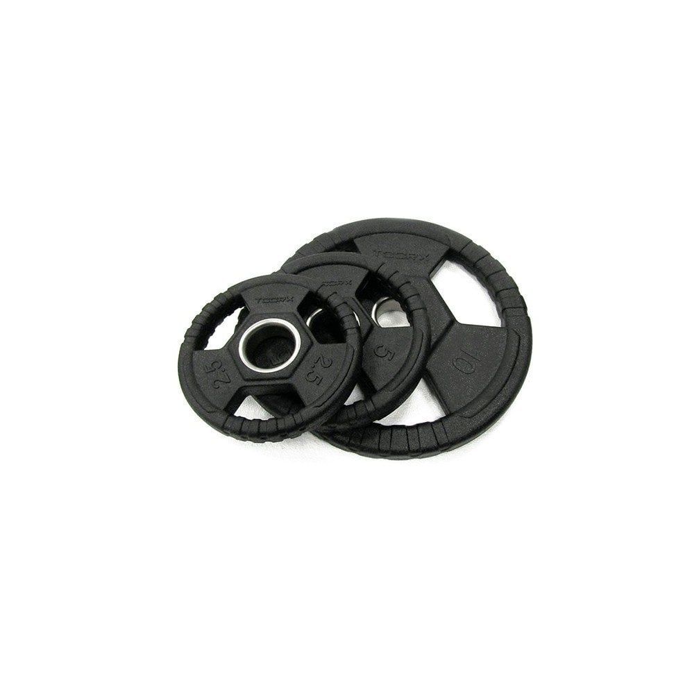 Toorx Fitness Rubber Olympische Halterschijf 50 mm - 20 kg - Per stuk
