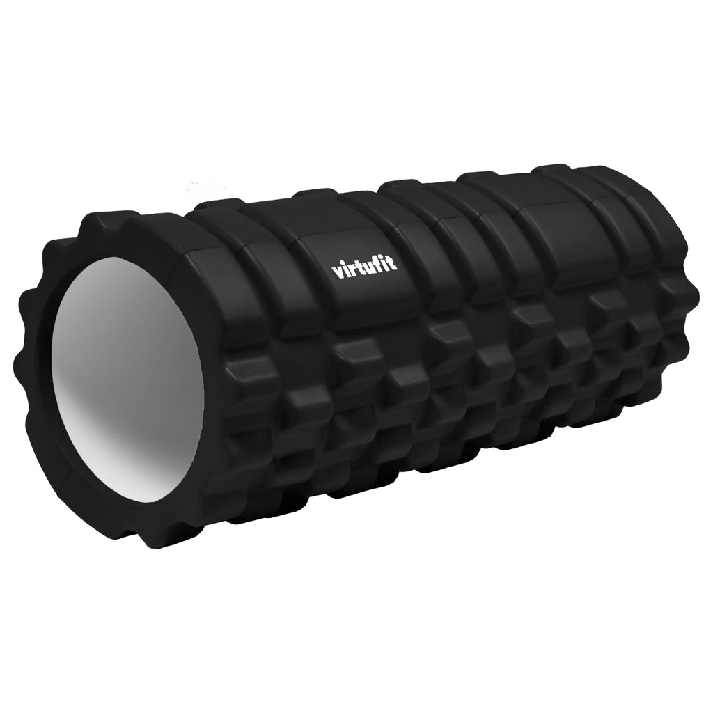 VirtuFit Grid Foam Roller - Massage roller - 33 cm - Zwart - Tweedekans