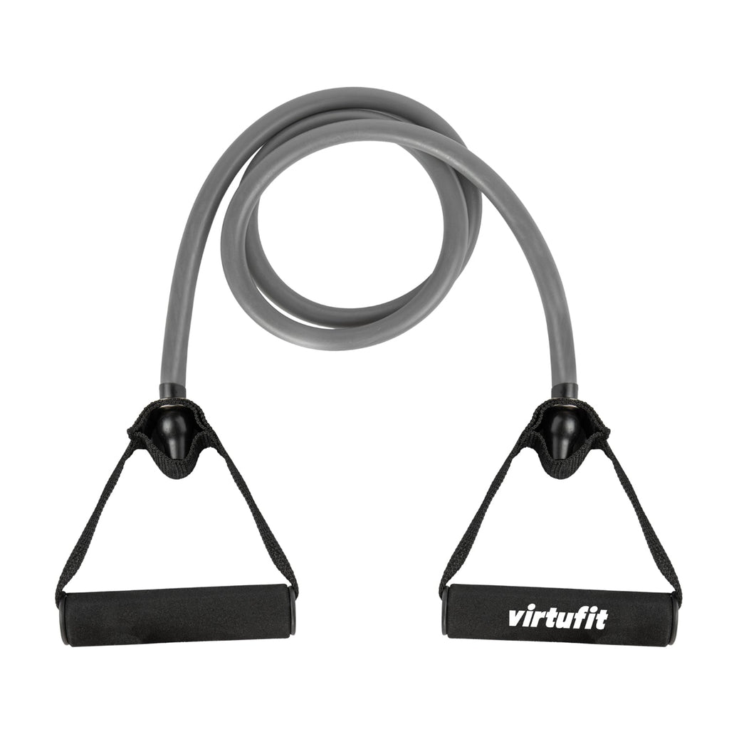 VirtuFit Weerstandskabel - Fitness Elastiek - Met Handvat - Medium - Tweedekans