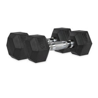 VirtuFit Hexa Dumbbell Pro Set - 2 x 9 kg