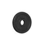 VirtuFit Gietijzeren Halterschijf - Halter gewicht - 30 mm - 1,25 kg - Zwart - Tweedekans