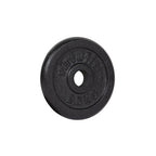 VirtuFit Gietijzeren Halterschijf - Halter gewicht - 30 mm - 2,5 kg - Zwart - Tweedekans