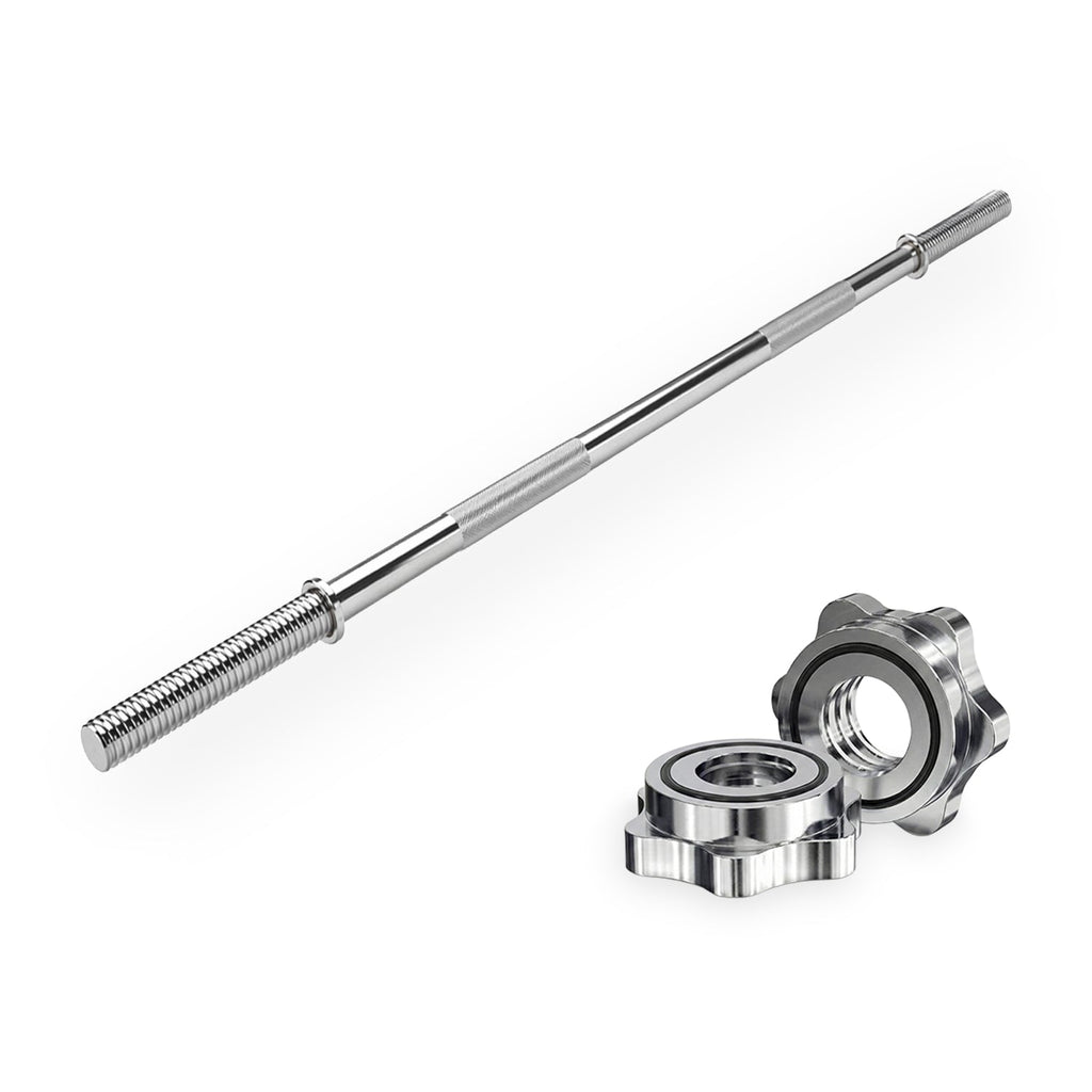 VirtuFit Halterstang - 120 cm - Schroefsluiting - 30 mm - Tweedekans