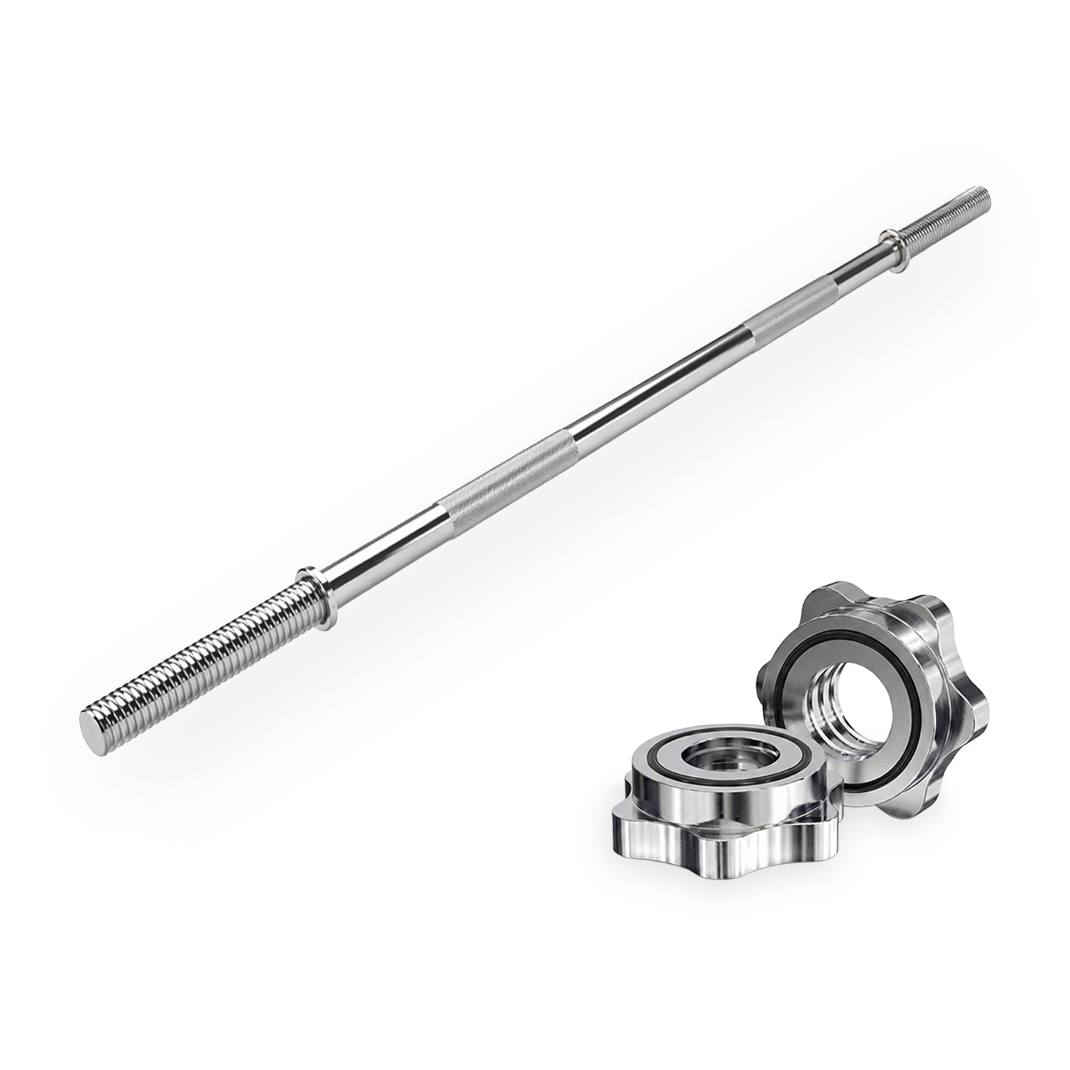 VirtuFit Halterstang - 120 cm - Schroefsluiting - 30 mm - Tweedekans