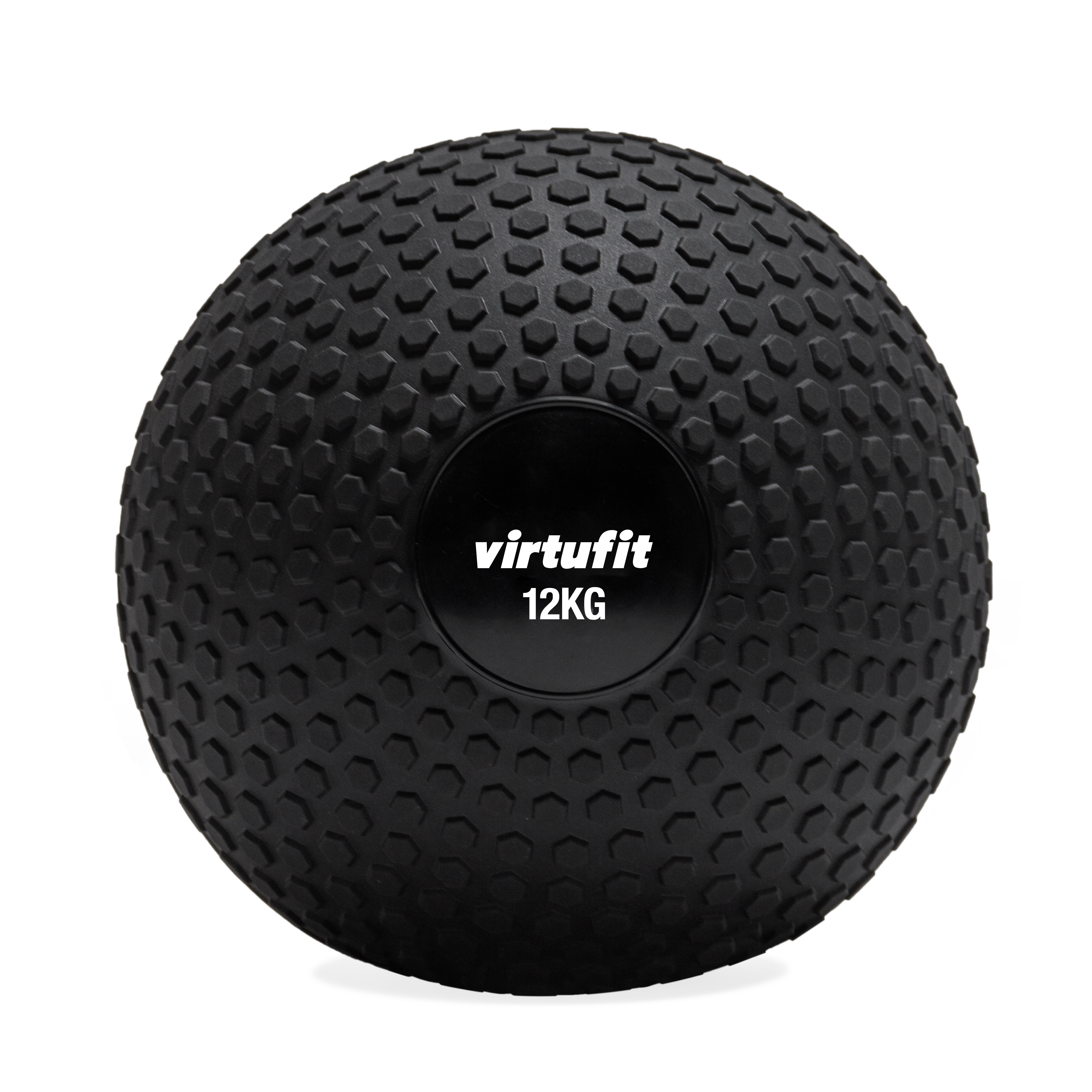 VirtuFit Slam Ball - Fitness Bal - 12 kg - Zwart - Tweedekans