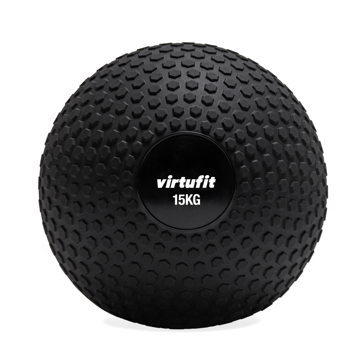 VirtuFit Slam Ball - Fitness Bal - 15 kg - Zwart - Tweedekans