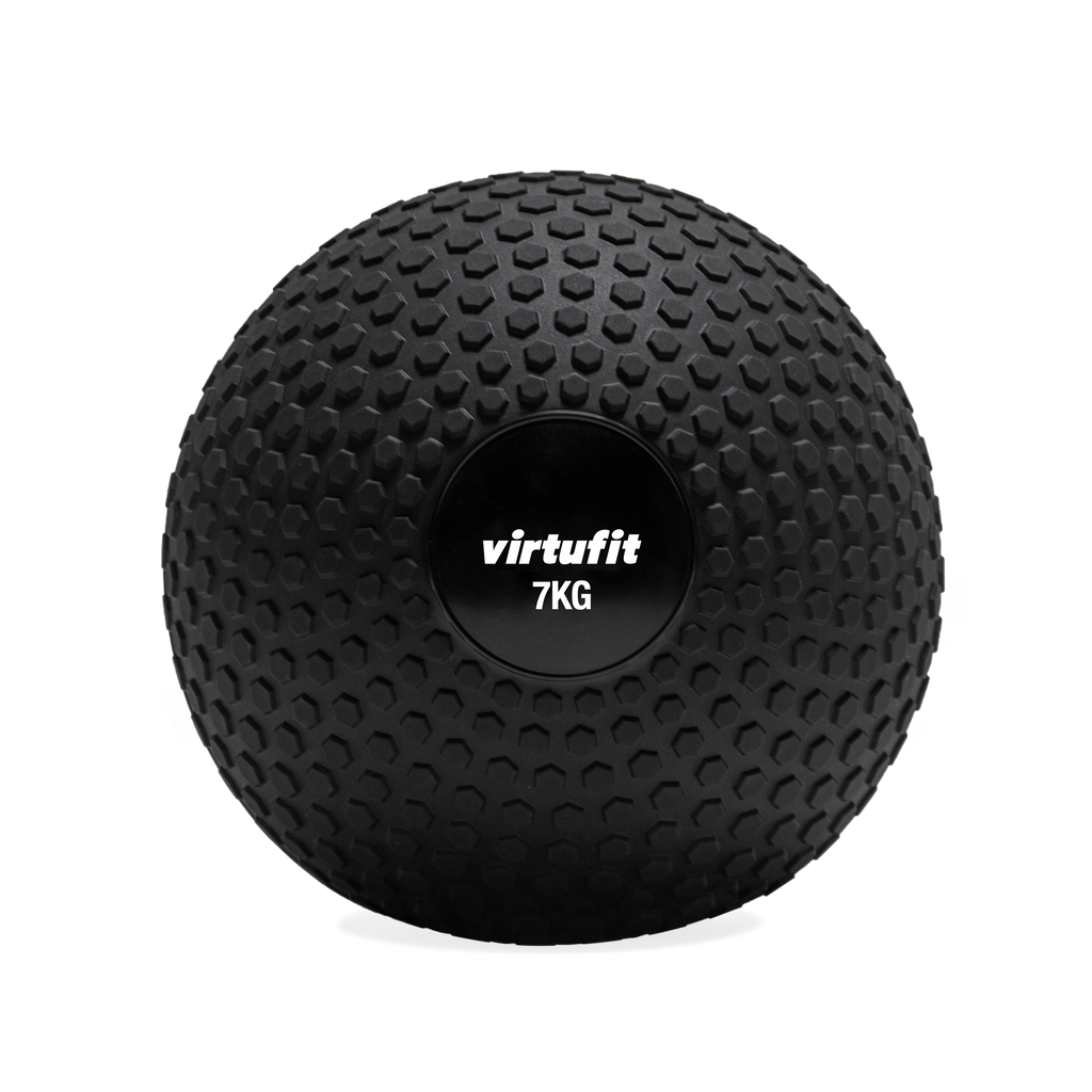 VirtuFit Slam Ball - Fitness Bal - 7 kg - Zwart - Tweedekans