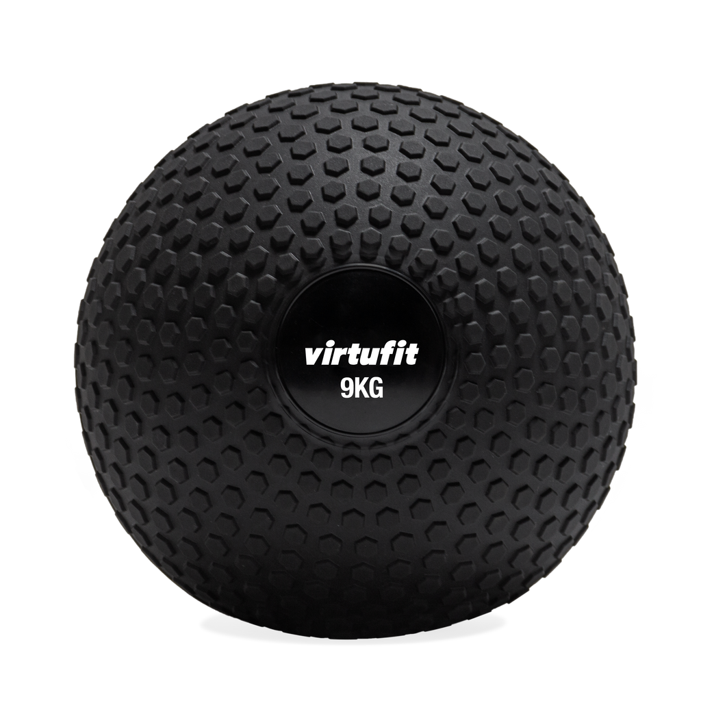 VirtuFit Slam Ball - Fitness Bal - 9 kg - Zwart - Tweedekans