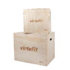 VirtuFit Houten 3-in-1 Plyo Box Set - 2 Stuks
