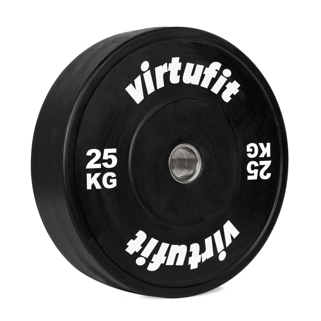 VirtuFit Bumper Plate - Olympische Halterschijf van Rubber - 50 mm - 25 kg - Tweedekans