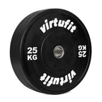VirtuFit Bumper Plate - Olympische Halterschijf van Rubber - 50 mm - 25 kg - Tweedekans