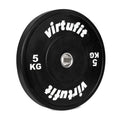 VirtuFit Bumper Plate - Olympische Halterschijf van Rubber - 50 mm - 5 kg - Tweedekans