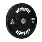 VirtuFit Bumper Plate - Olympische Halterschijf van Rubber - 50 mm - 5 kg - Tweedekans