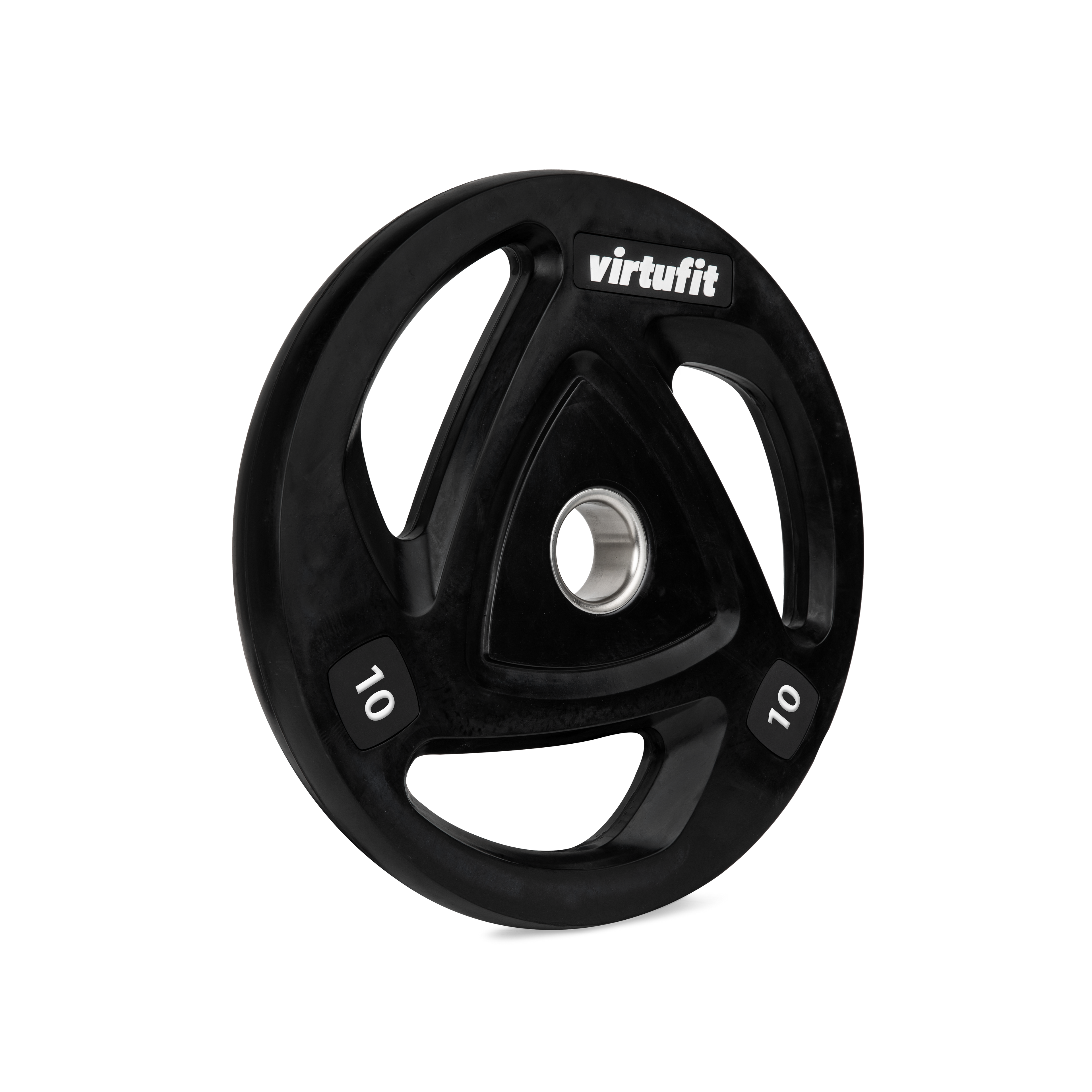 VirtuFit Olympische Rubberen Halterschijf - 10 kg - Tweedekans