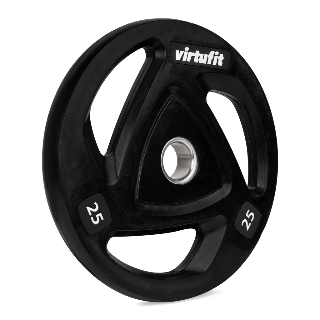 VirtuFit Olympische Rubberen Halterschijf - 25 kg - Tweedekans