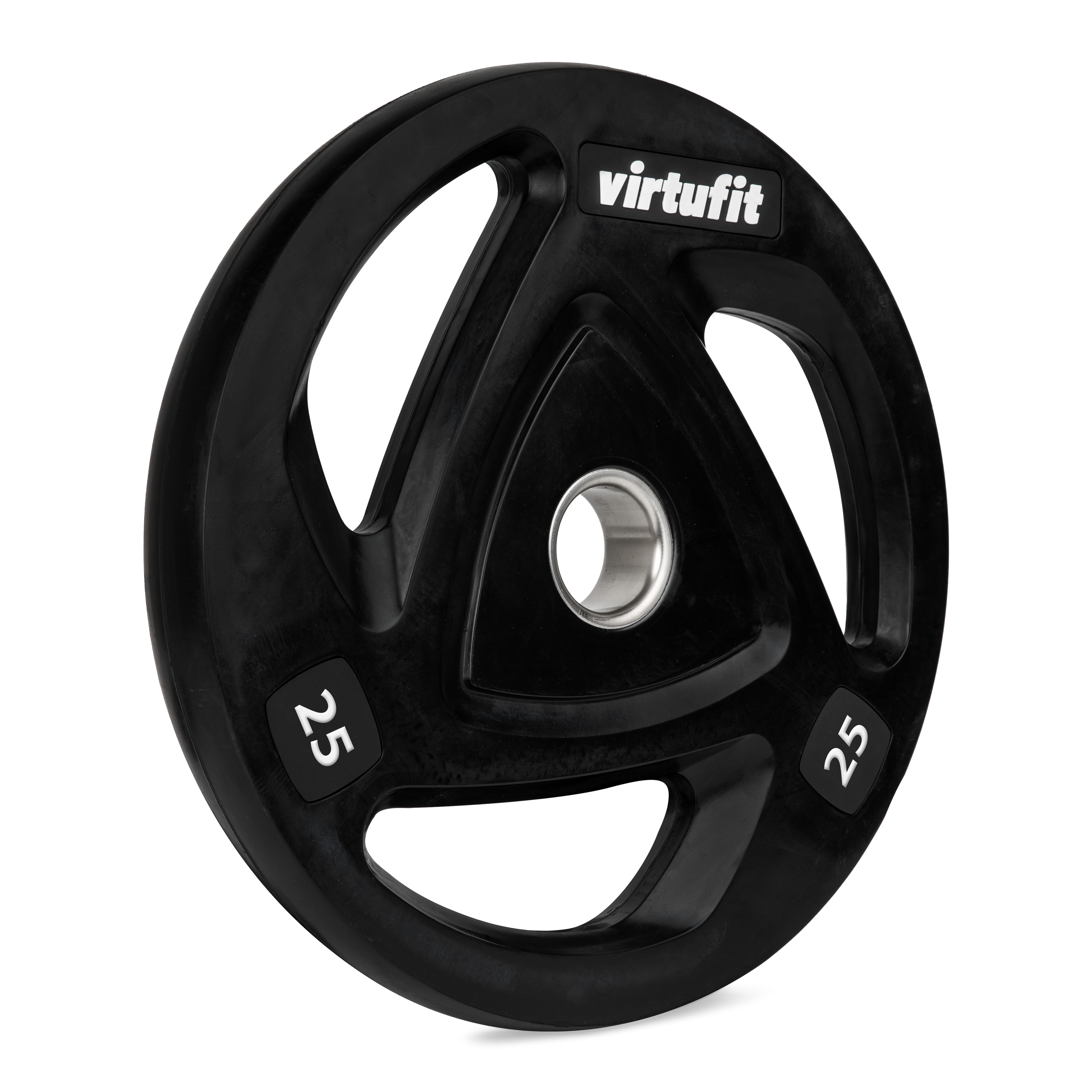 VirtuFit Olympische Rubberen Halterschijf - 25 kg - Tweedekans