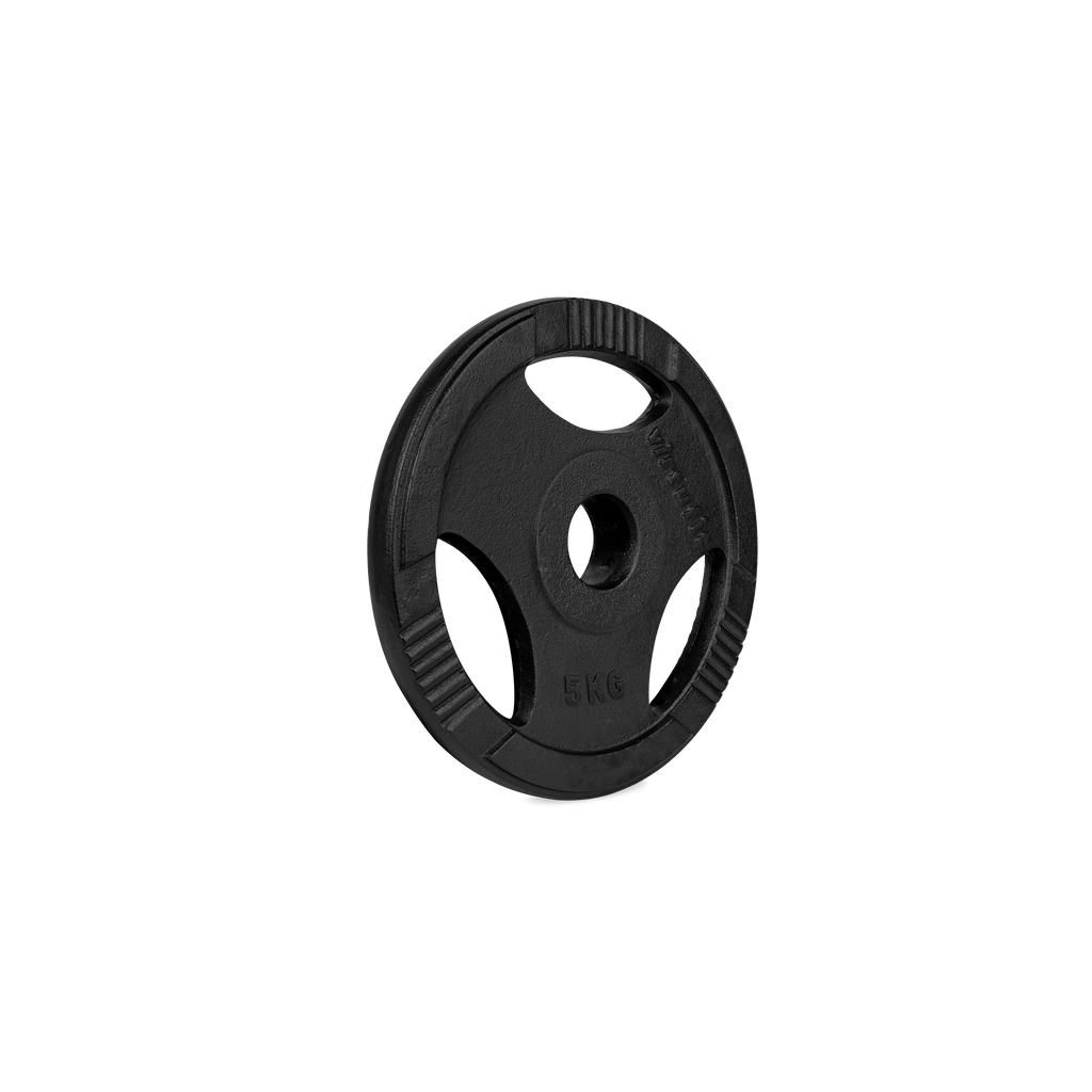 VirtuFit Olympische Gietijzeren Halterschijf - 5 kg - Tweedekans