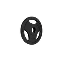 VirtuFit Olympische Gietijzeren Halterschijf - 5 kg - Tweedekans