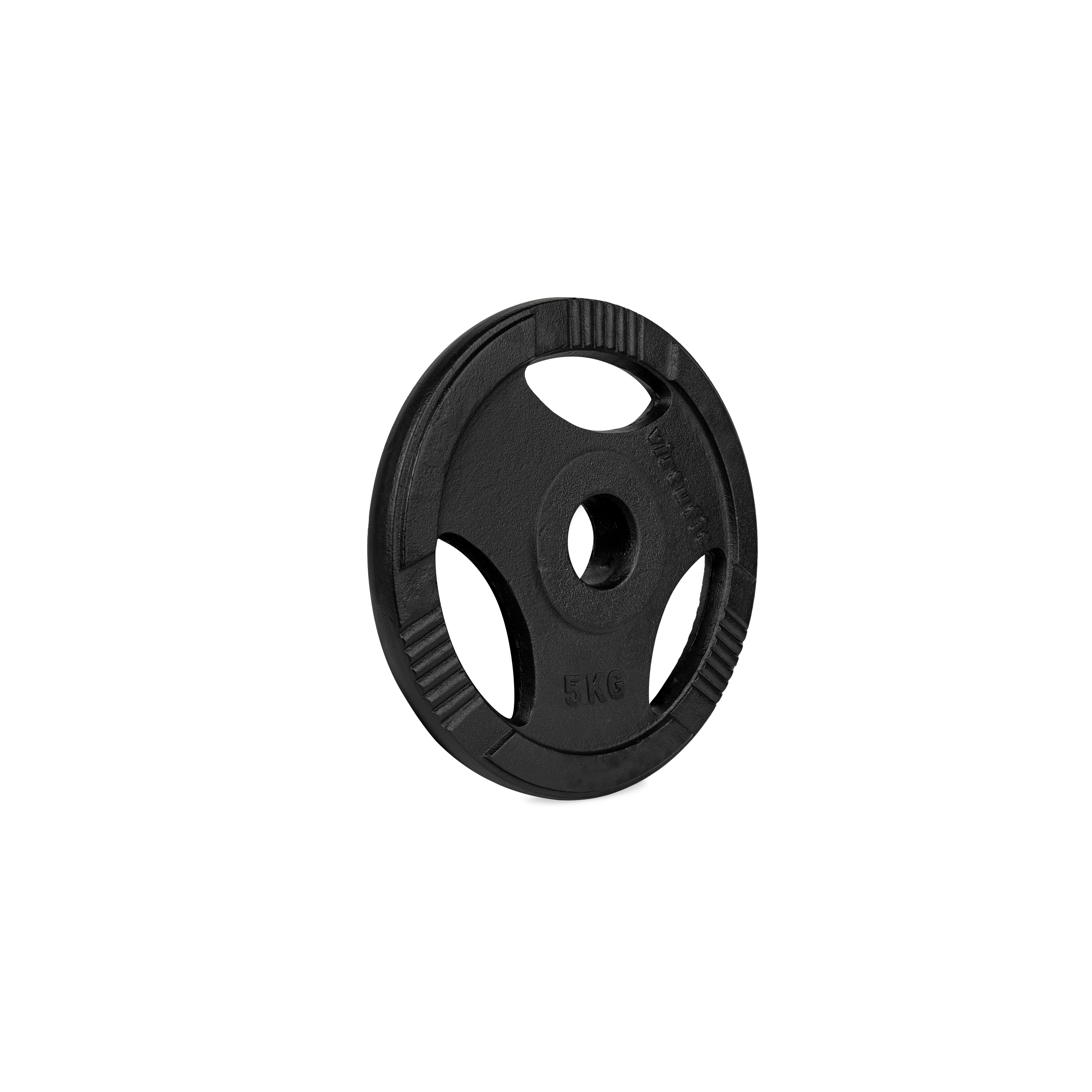 VirtuFit Olympische Gietijzeren Halterschijf - 5 kg - Tweedekans