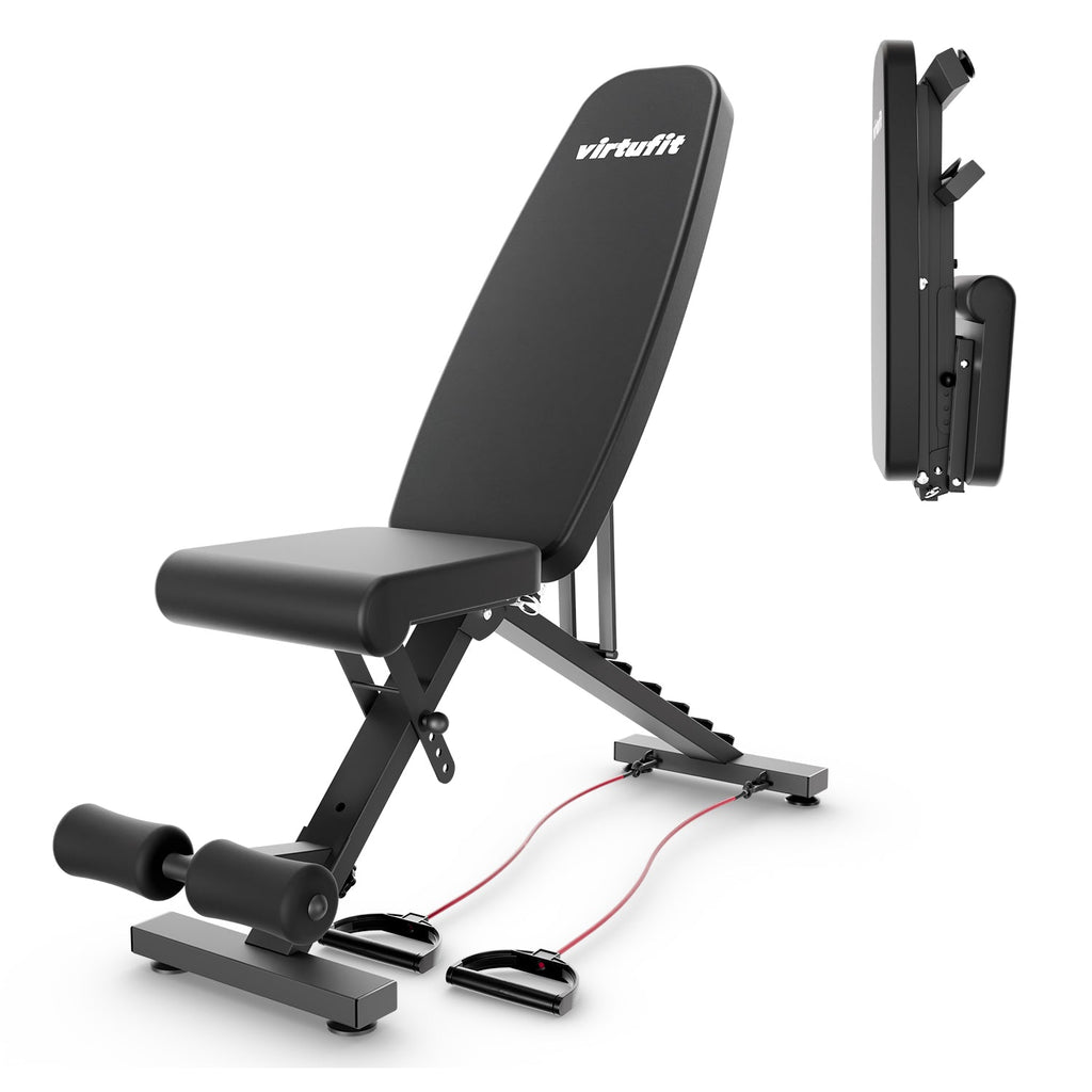 VirtuFit Opvouwbare Verstelbare Fitnessbank FB100 - Tweedekans
